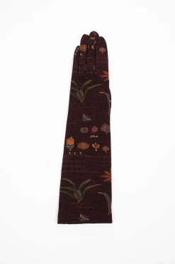 Ng1L-773 Long Gloves Wine