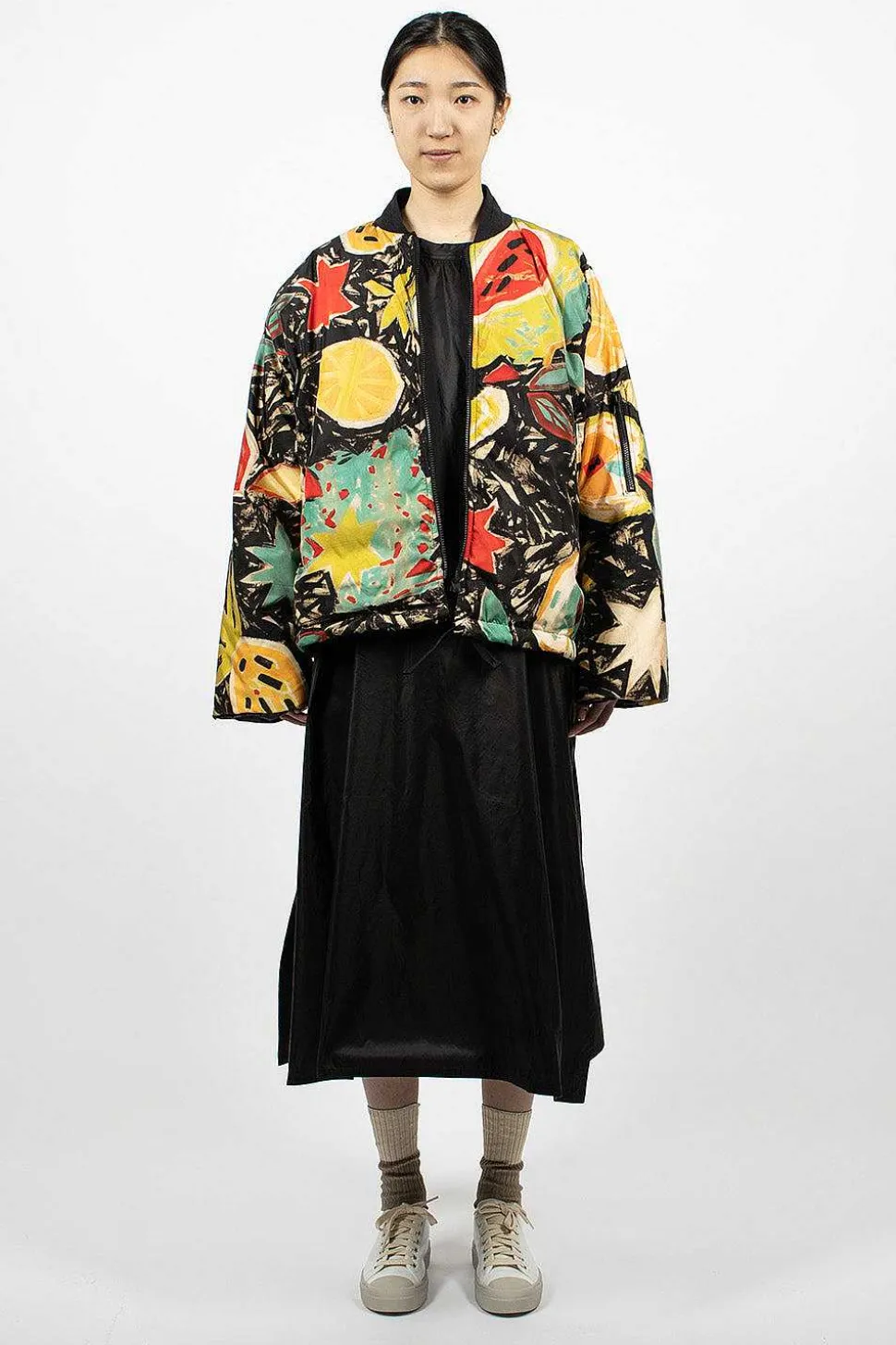 Okay Bomber Fruit Print
