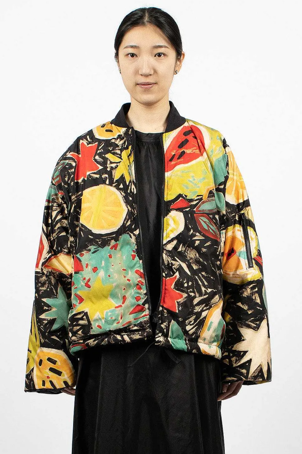 Okay Bomber Fruit Print