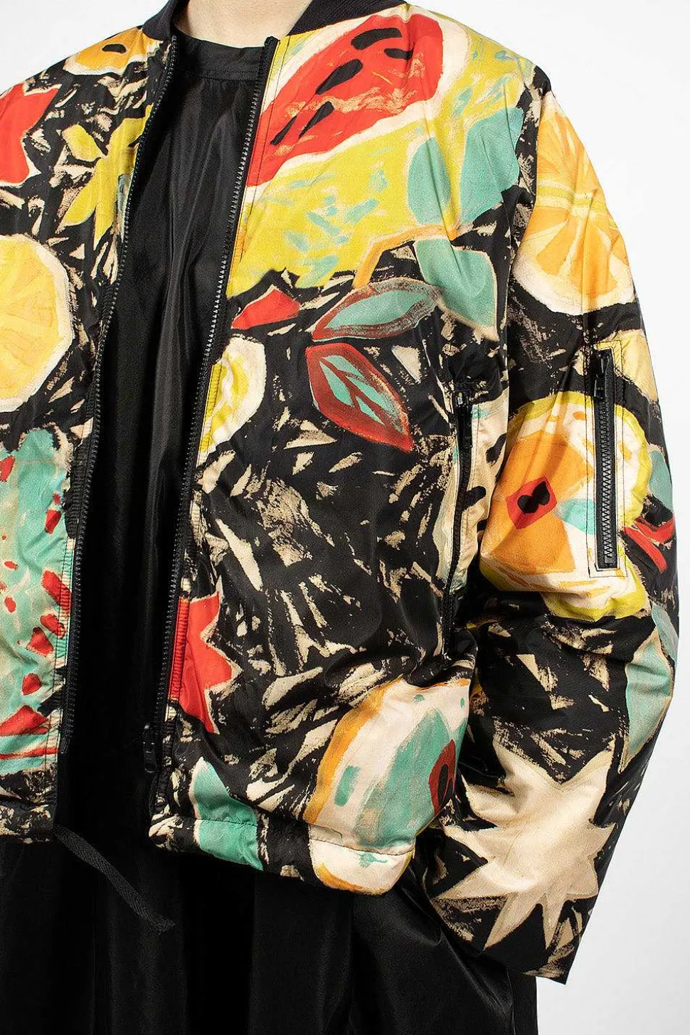 Okay Bomber Fruit Print