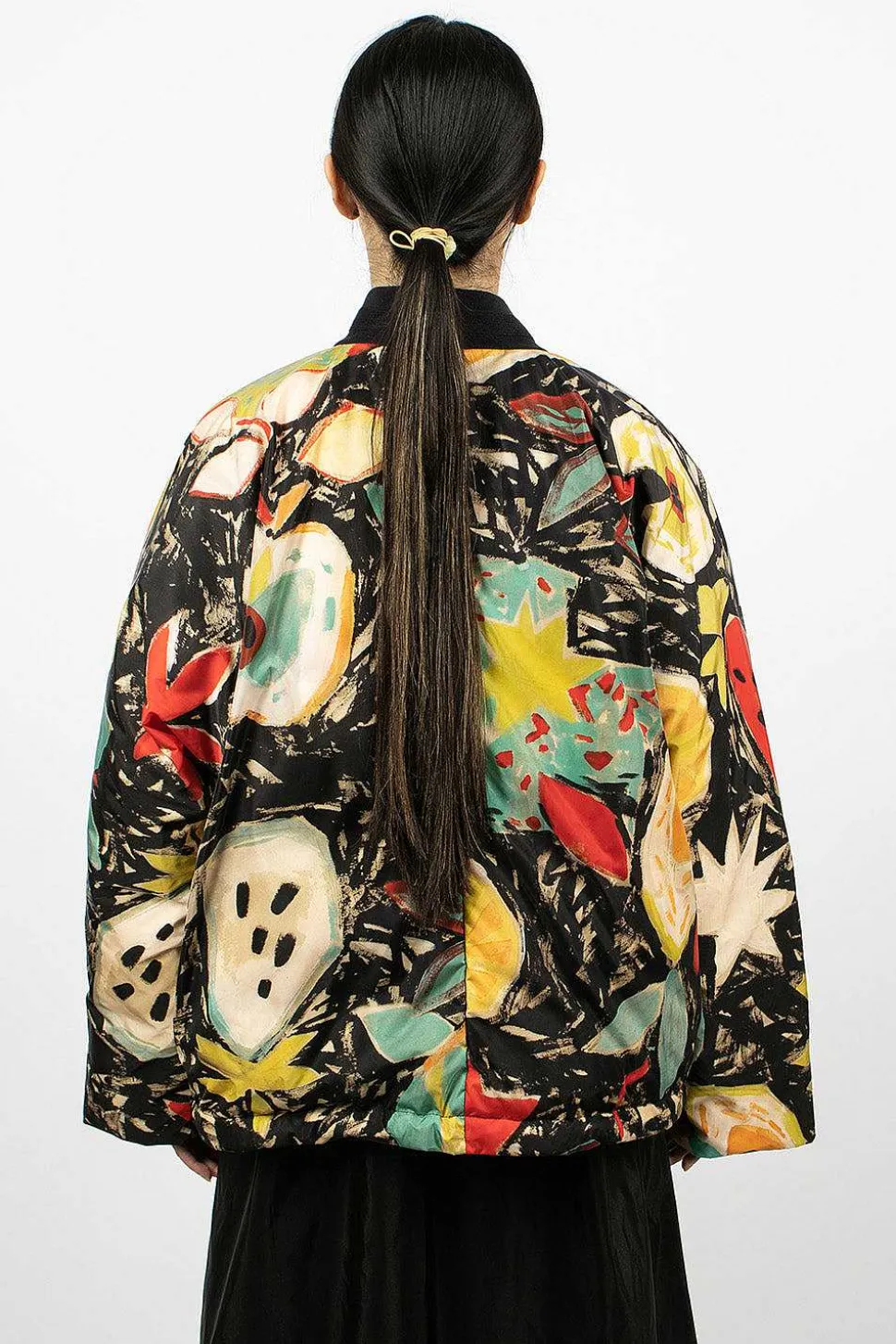 Okay Bomber Fruit Print