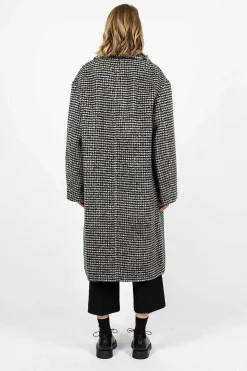 Overcoat Black/White Check