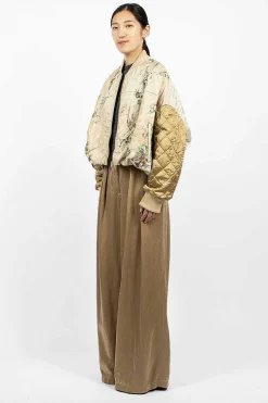 Oversized Suit Trouser Natural