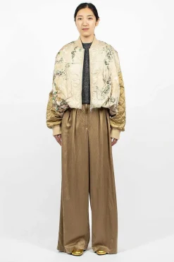 Oversized Suit Trouser Natural