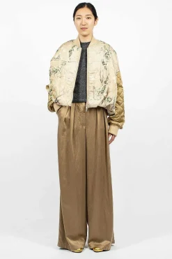 Oversized Suit Trouser Natural