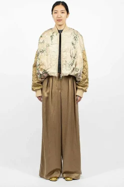 Oversized Suit Trouser Natural