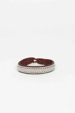 Ox Brown Hide B Bracelet
