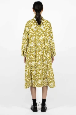 Paga Rouch Dress Acid Floral