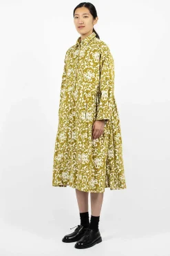 Paga Rouch Dress Acid Floral