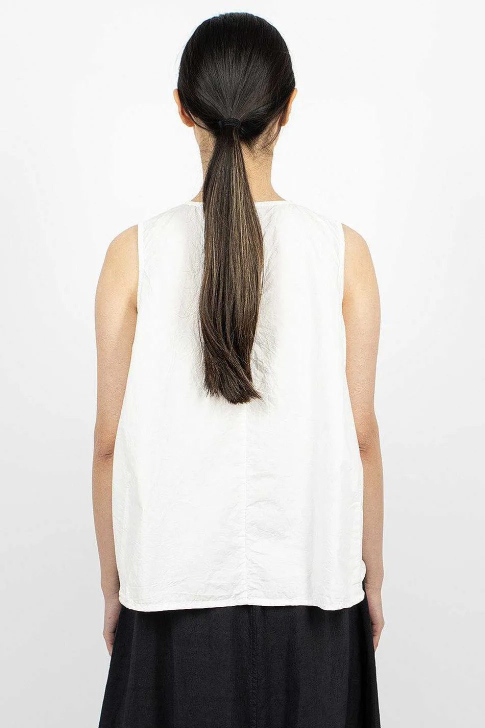 Pat Top White