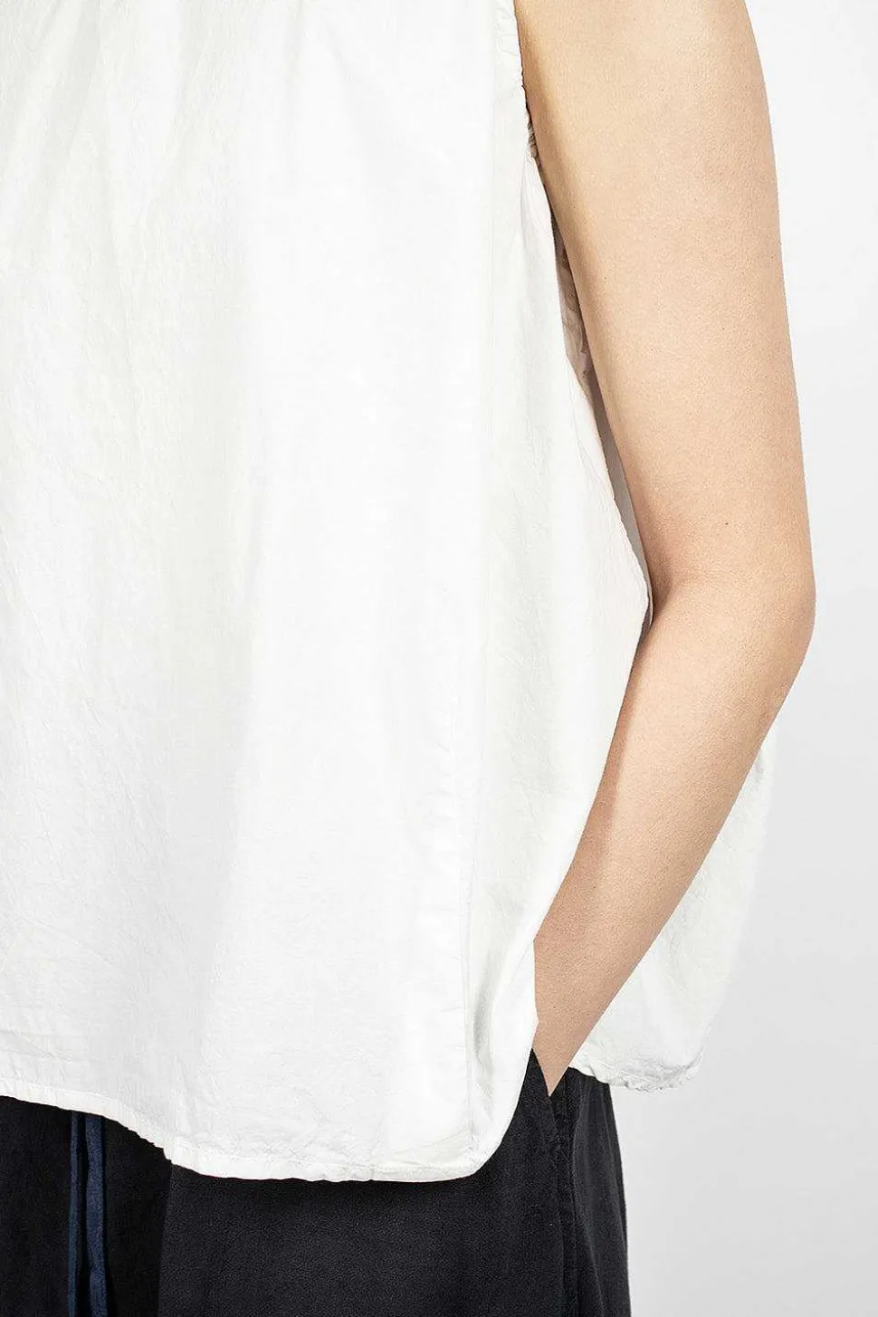 Pat Top White
