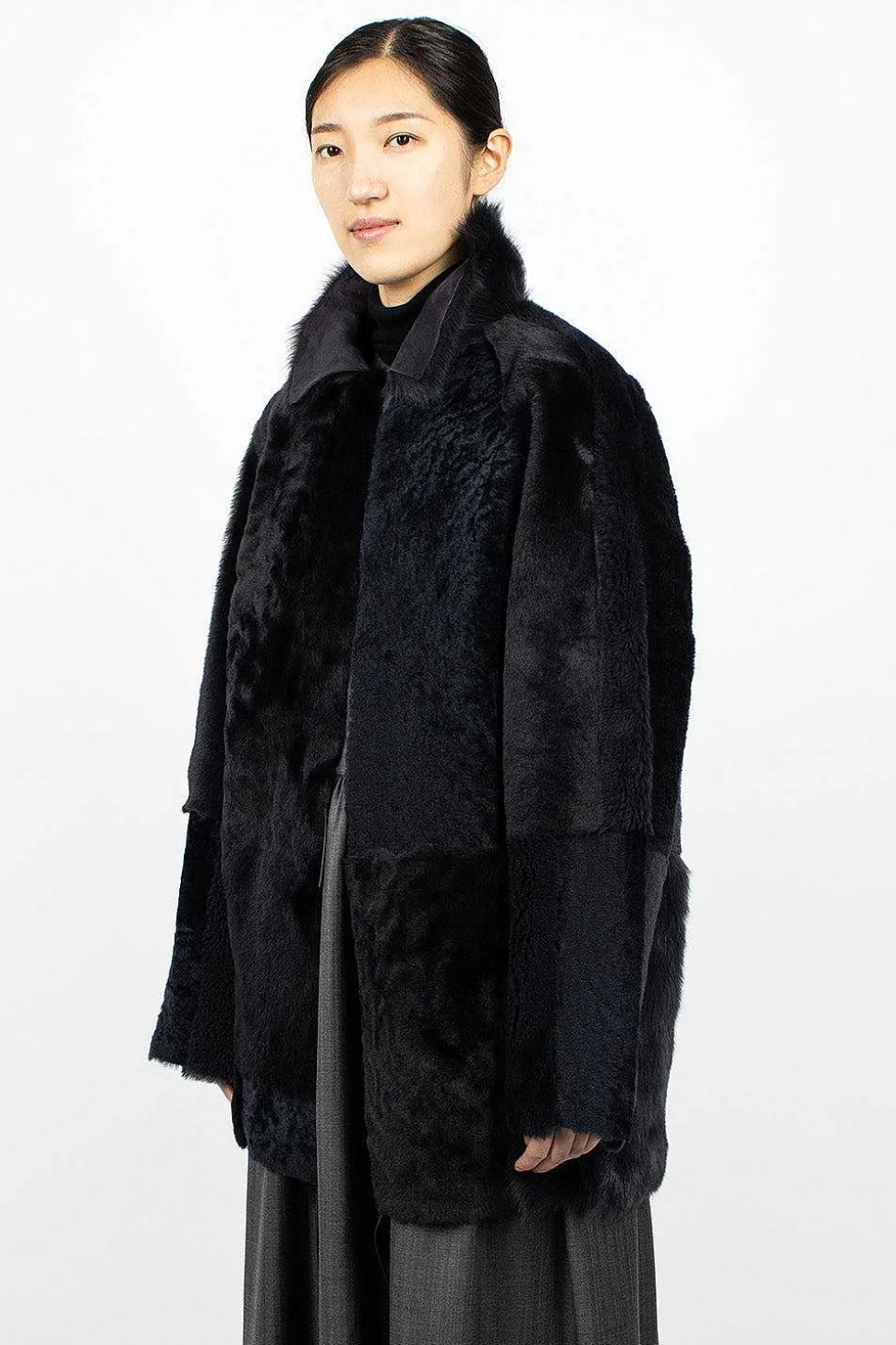 Patch Coat Navy