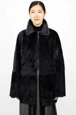 Patch Coat Navy