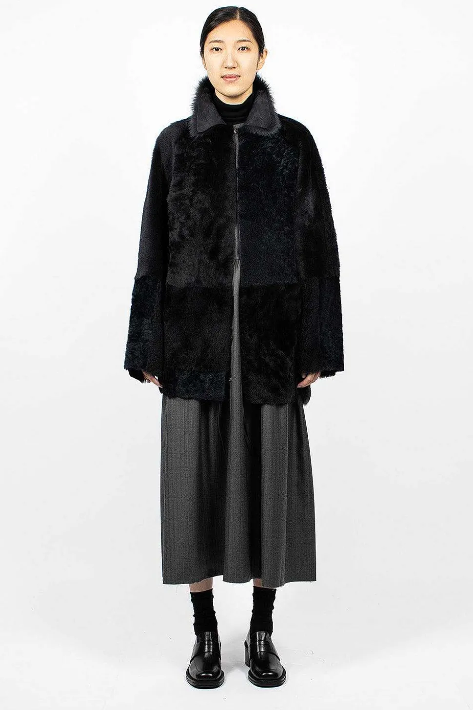 Patch Coat Navy