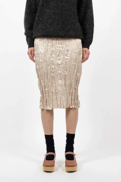 Pencil Skirt Pebble Beige