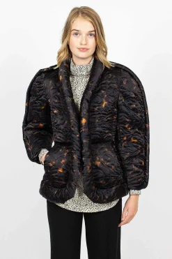 Piped Jacket Tortoiseshell