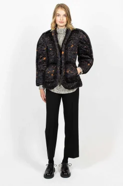 Piped Jacket Tortoiseshell