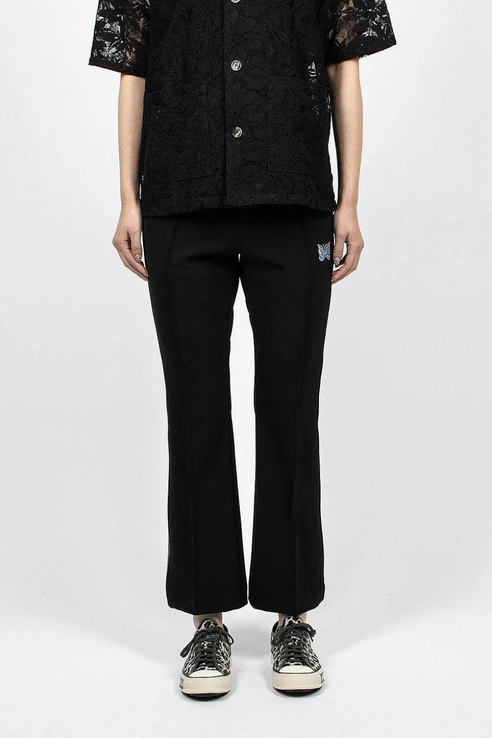 Piping Cowboy Pant Black