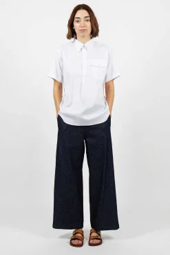 Popover Bd Shirt Dobby Check White