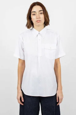 Popover Bd Shirt Dobby Check White