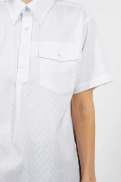 Popover Bd Shirt Dobby Check White
