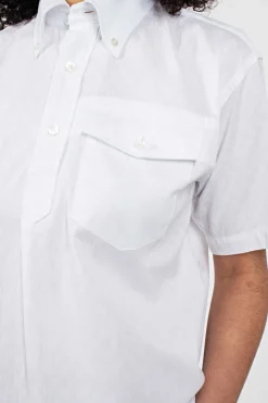 Popover Bd Shirt Dobby Check White