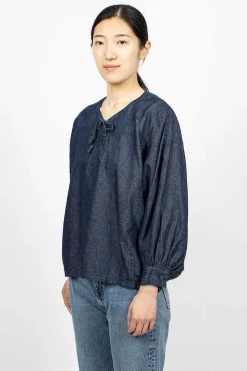 Pullover Laced Shirt One Wash