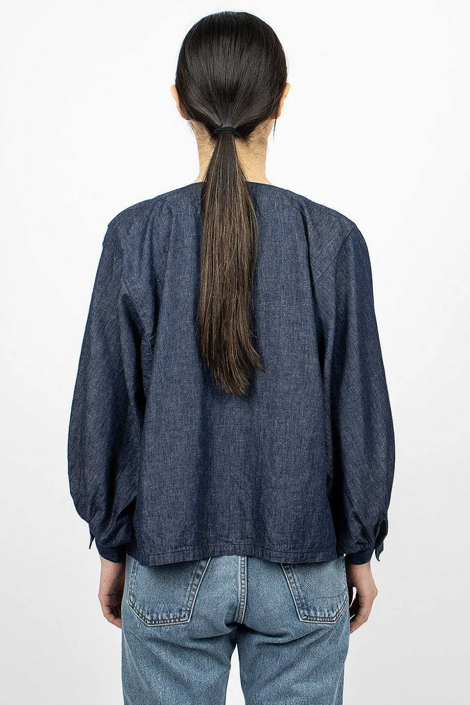 Pullover Laced Shirt One Wash