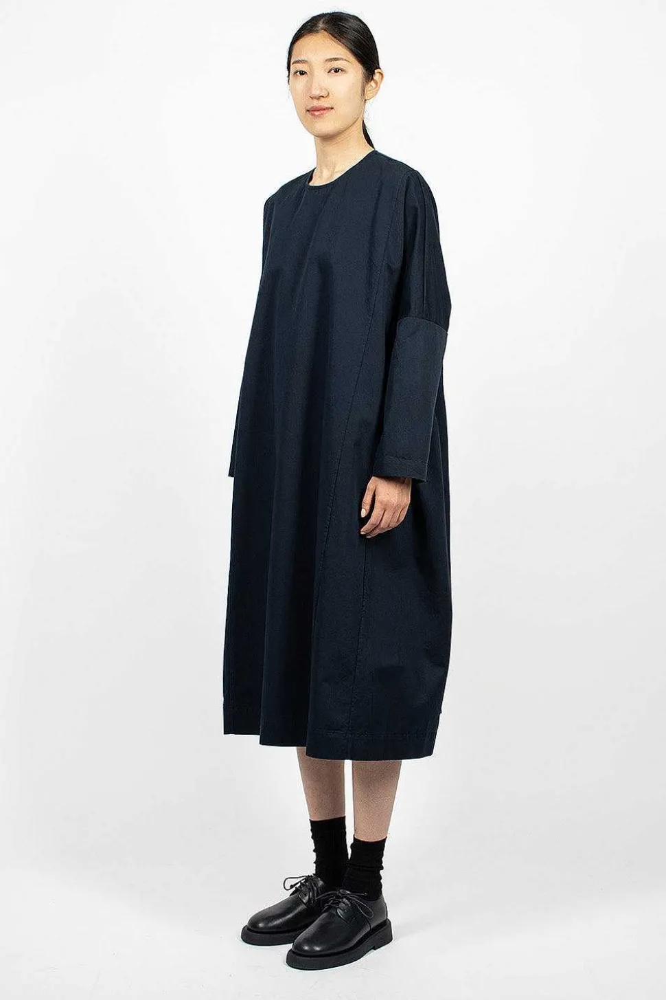 Pyj Rouch Dress Navy