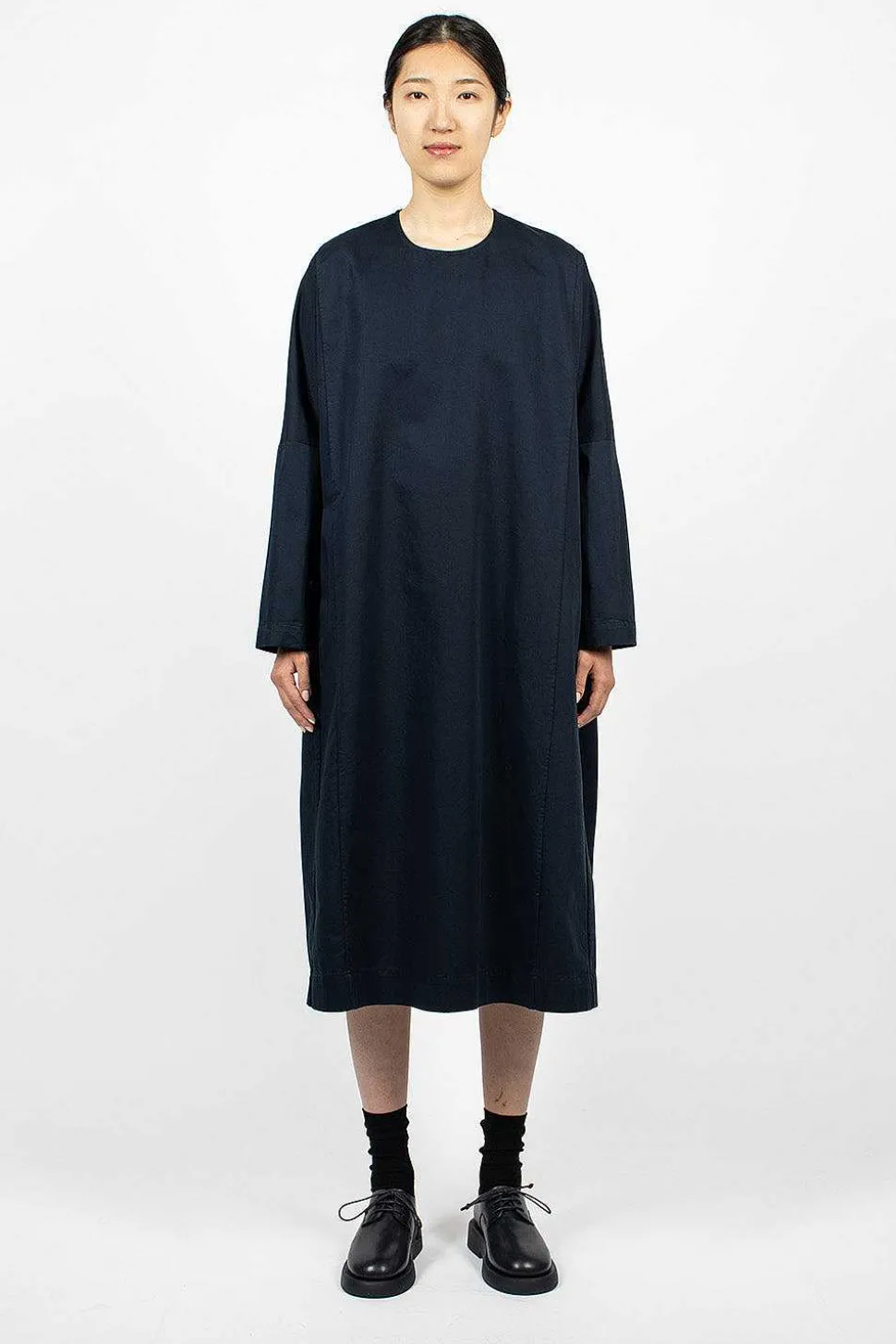 Pyj Rouch Dress Navy