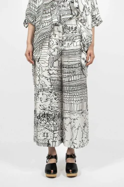 Pyjama Trouser Village Print