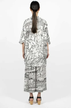 Pyjama Trouser Village Print