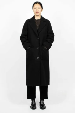 Raglan Overcoat Black