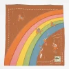 Rainbow And Horses Printed Bandana Gold