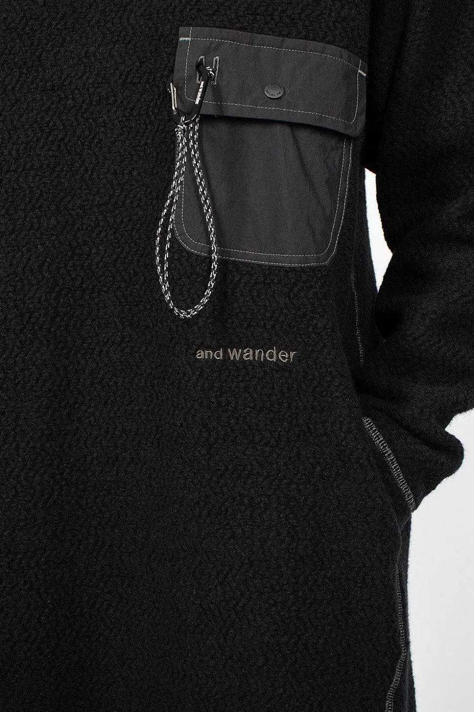 Re Wool Jq Dress Black