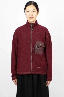 Re Wool Jq Fleece Bordeaux