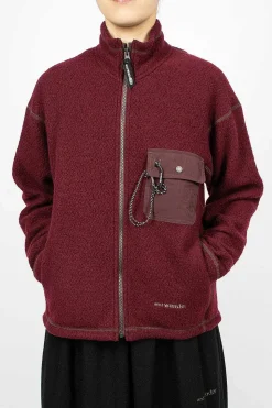 Re Wool Jq Fleece Bordeaux