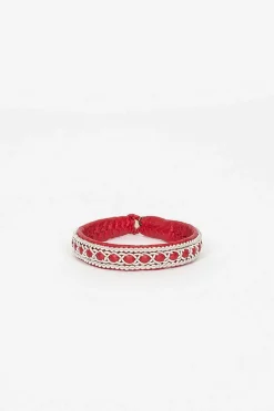 Red Hide B Bracelet 1