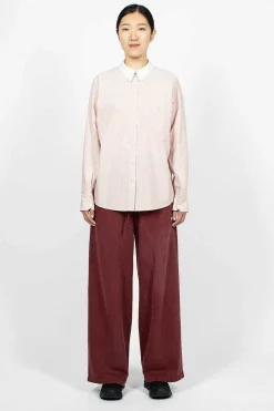 Reverse Shirt Pink Stripe