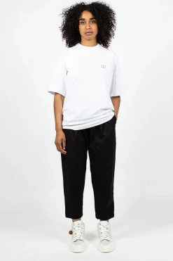 Rhinestone Face Tee Optic White