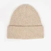 Ribbed Beanie Light Taupe