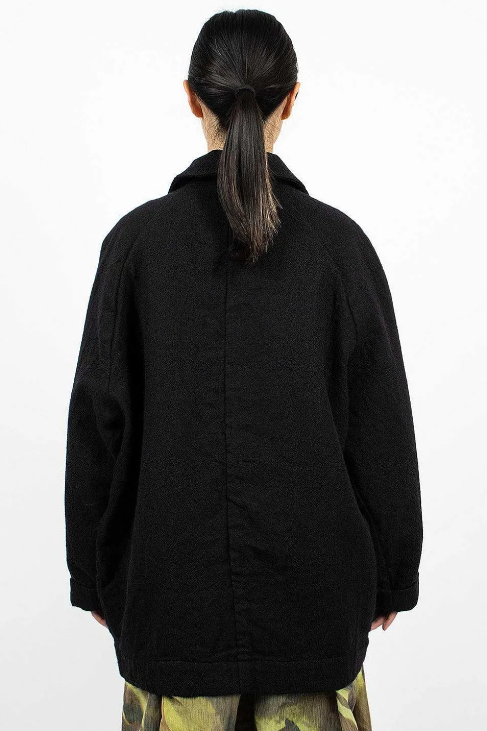 Rotty Jacket Wool Black