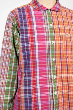 Rounded Collar Shirt Multi