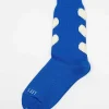 Rs-63 Heart Socks Blue