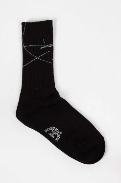 Rs-202 Paint Socks Black/White