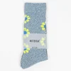 Rs-195 Peace Socks Blue