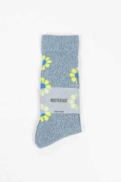 Rs-195 Peace Socks Blue