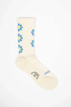 Rs-273 Peace Socks Blue