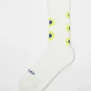 Rs-195 Peace Socks White