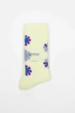 Rs-195 Peace Socks Yellow
